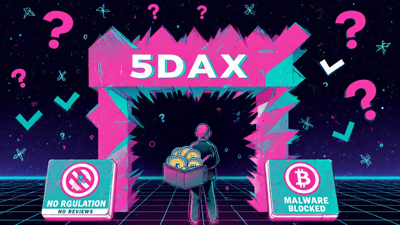 5DAX Crypto Exchange : Une plateforme à éviter absolument