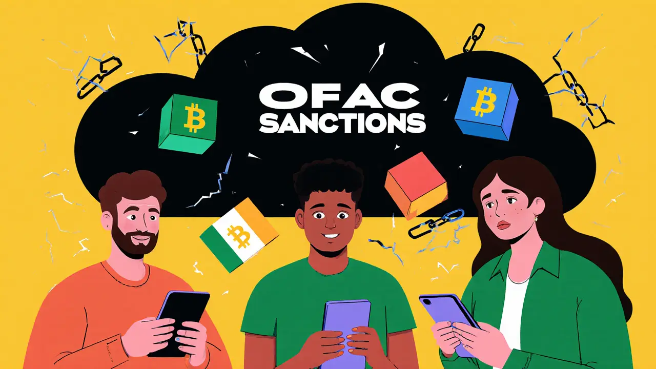 Volumes d'échanges P2P en crypto dans les pays sous restriction