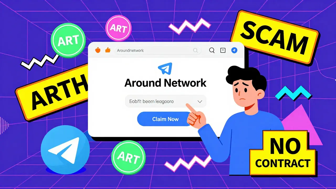 ART Campaign airdrop d'Around Network : ce que vous devez savoir en 2025