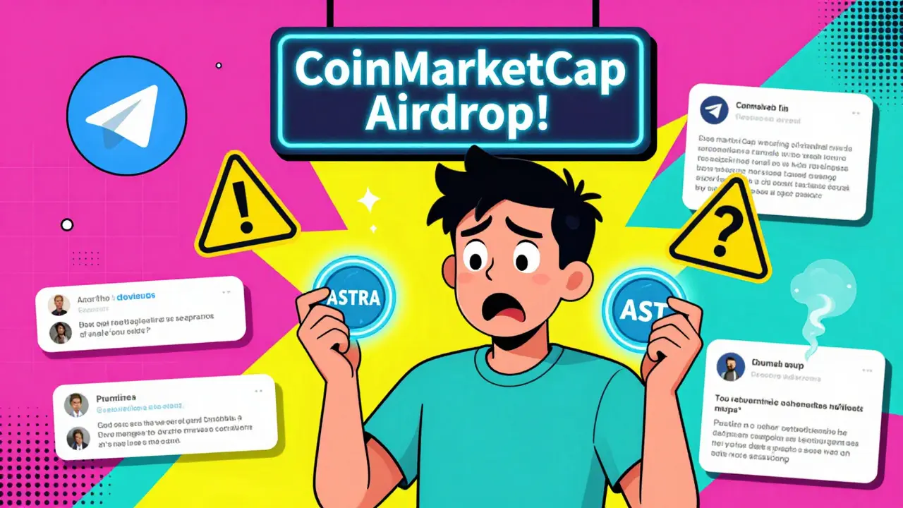 Astra Protocol et CoinMarketCap : Ce qu'il faut savoir sur l'airdrop ASTRA et les confusions avec Aster