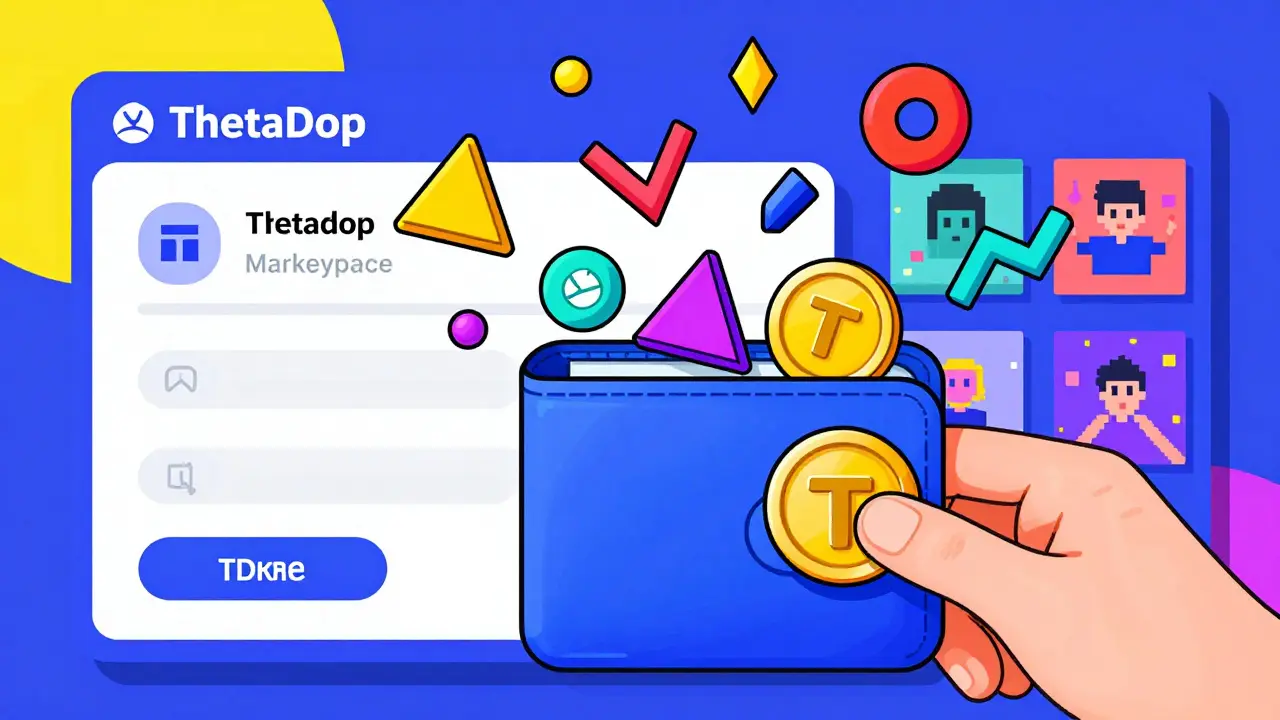 Qu'est-ce que ThetaDrop (TDROP) ? Le token de récompense pour le marché NFT sur Theta
