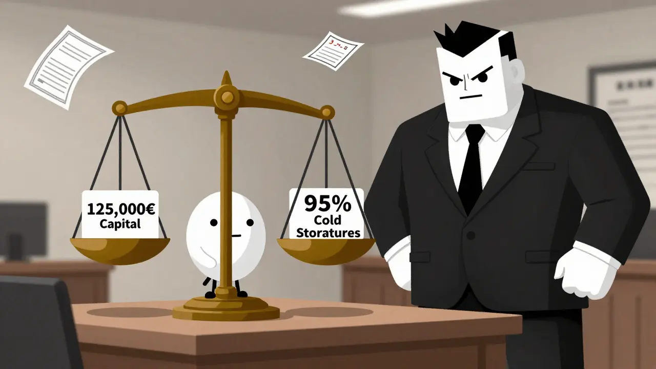 Startup weighed down by legal requirements under BaFin's watchful eye.