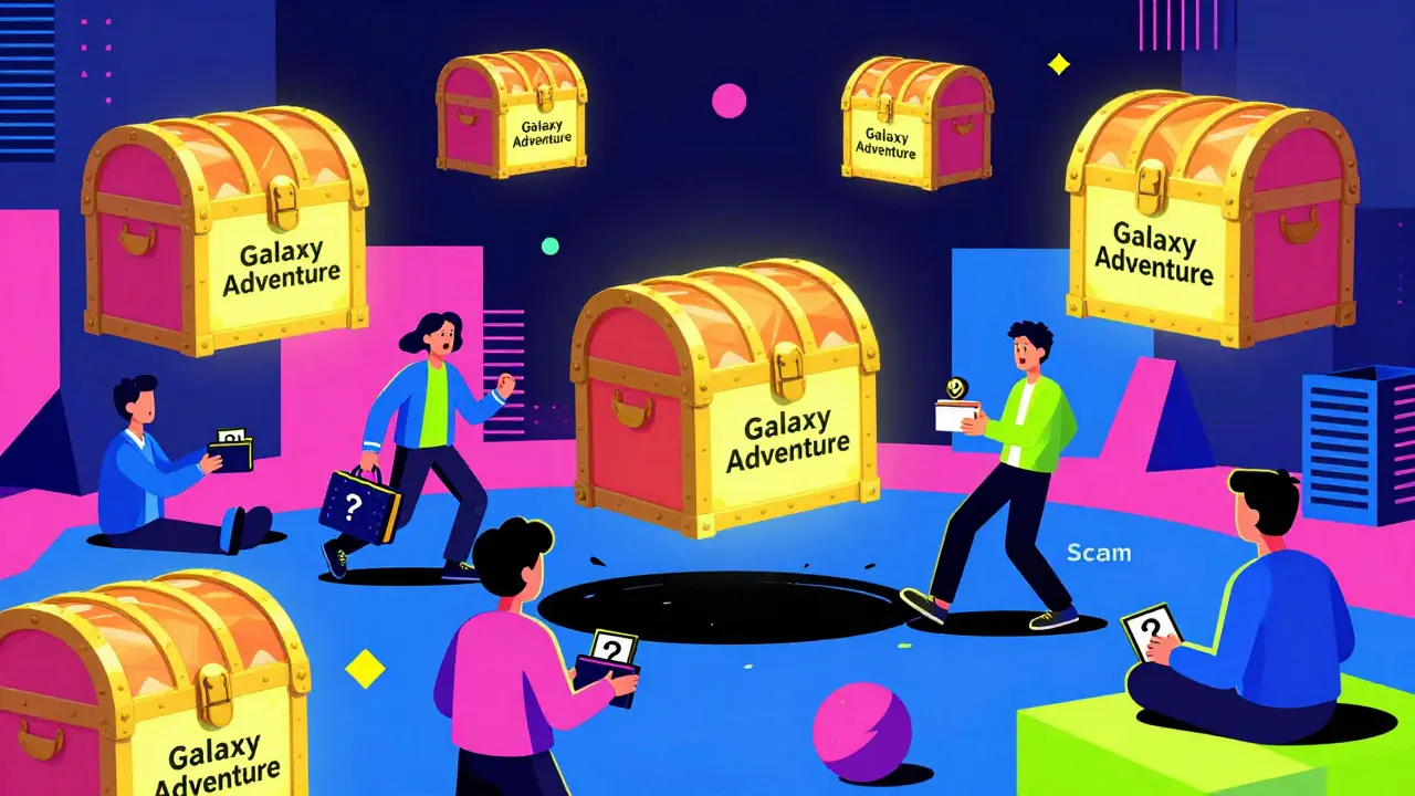 Galaxy Adventure Chest NFTs : Tout ce que vous devez savoir sur l'airdrop