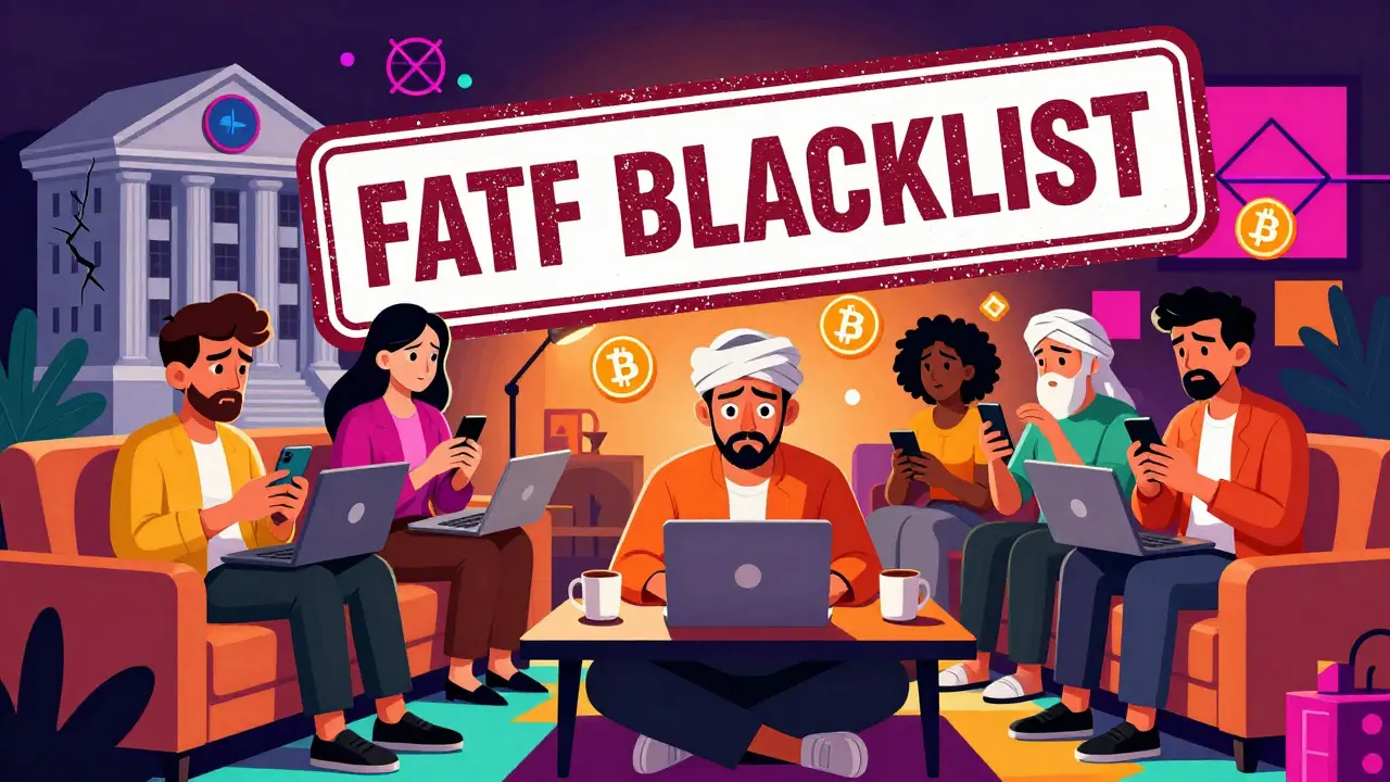 Impact de la liste noire de la FATF sur les utilisateurs de cryptomonnaie en Iran