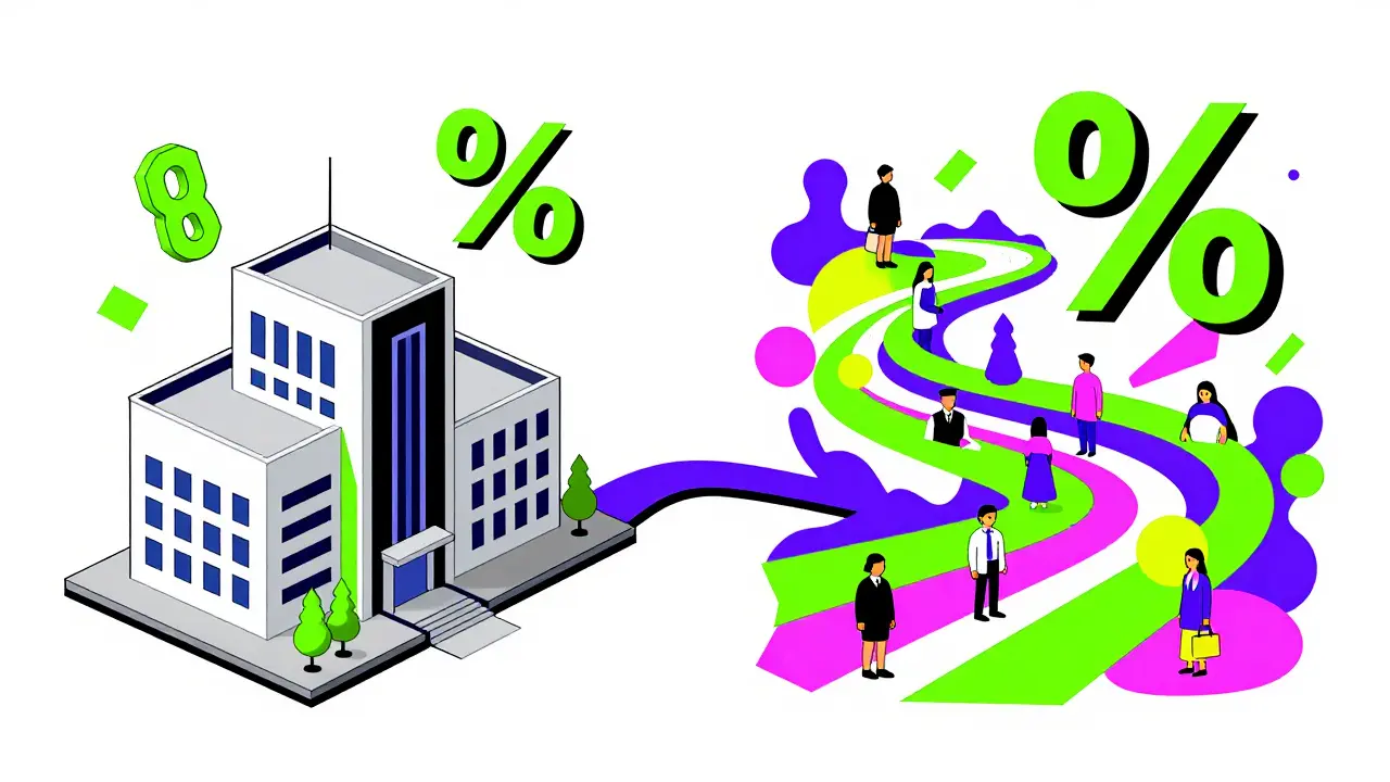 Illustration abstraite de la divergence du marché crypto sous la loi 418-FZ