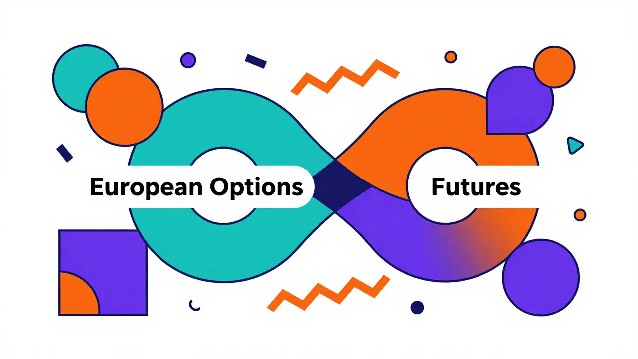 Stratégies de trading complexes illustrées par des formes géométriques colorées