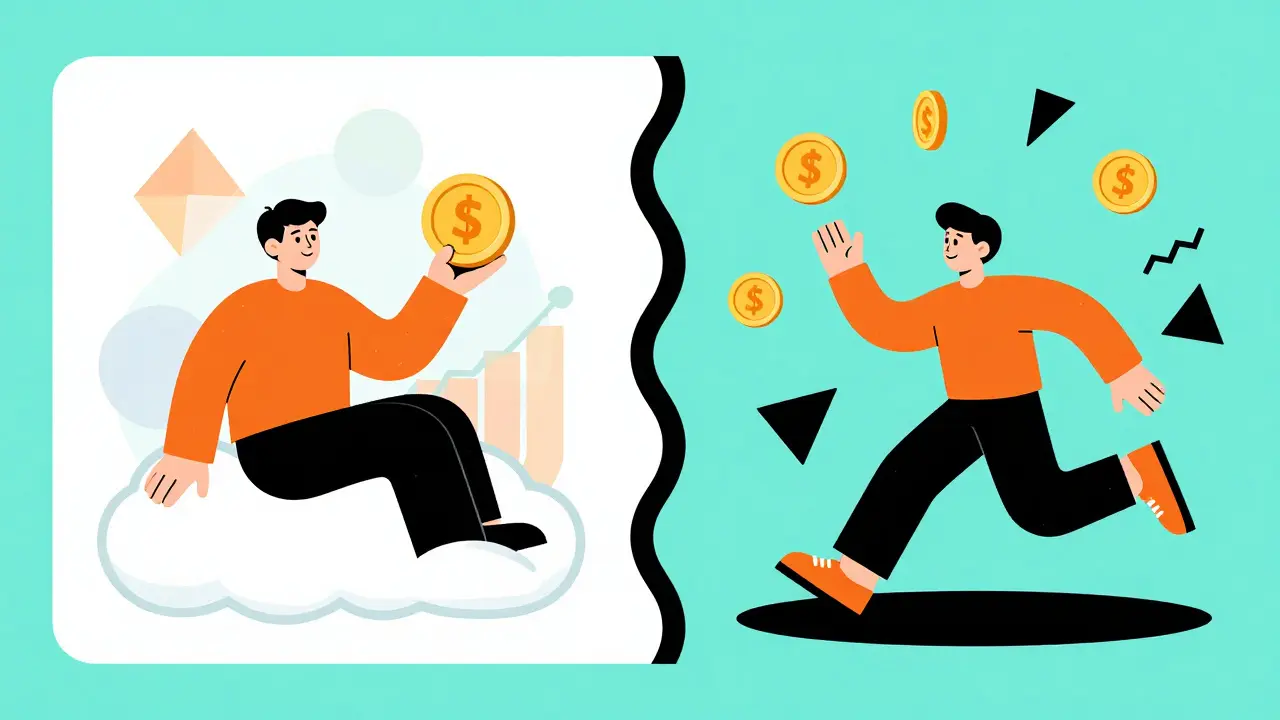 Comparaison investissement vs trading actif style Memphis