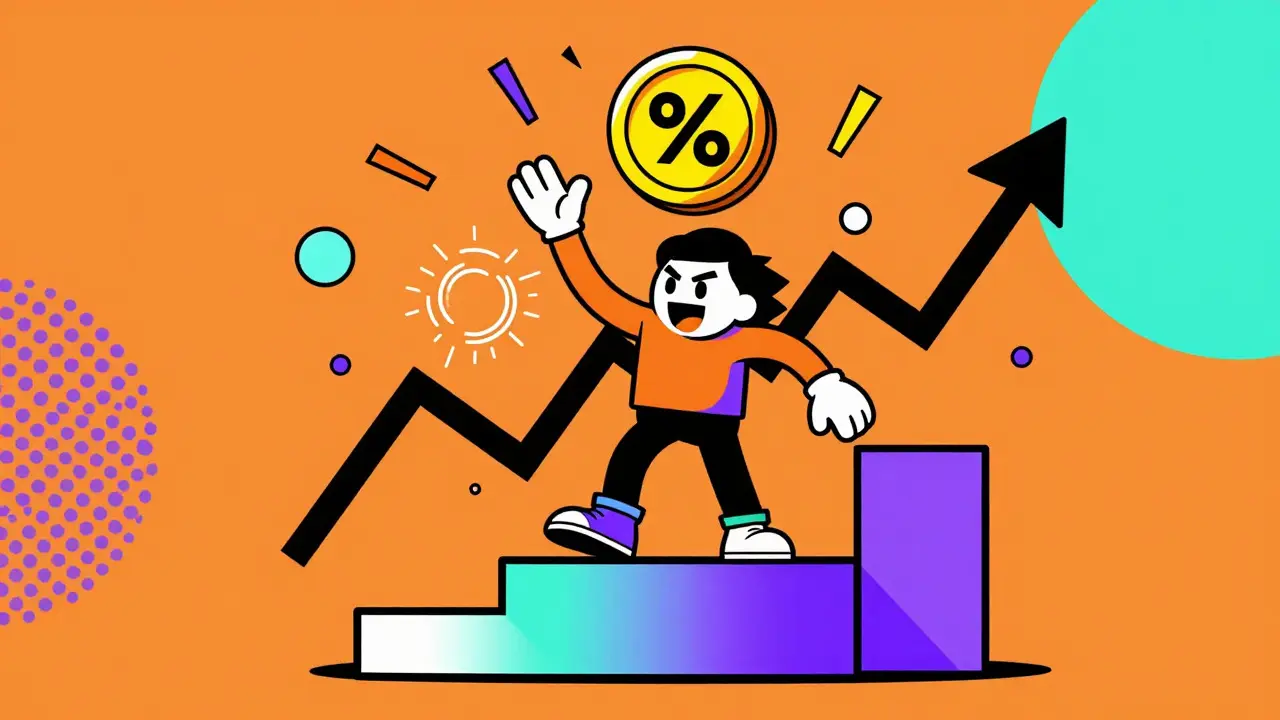 Artiste NFT gagnant en argent grâce aux reventes, style graphique Memphis