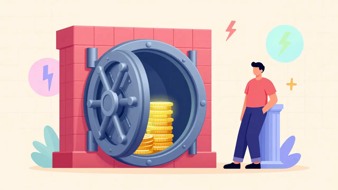 Illustration stylisée des réserves stratégiques de Bitcoin et de la fin de l'obligation