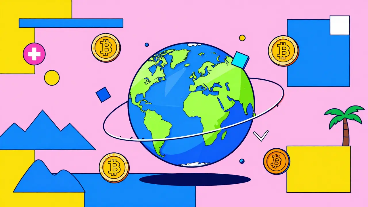 Meilleurs pays pour le trading crypto en 2025 : guide fiscal et réglementaire